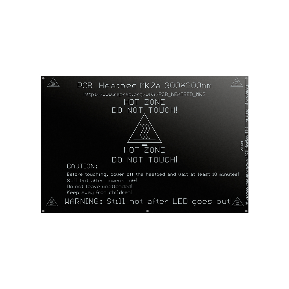 Нагревательный столик MK2A 300x200x2 мм